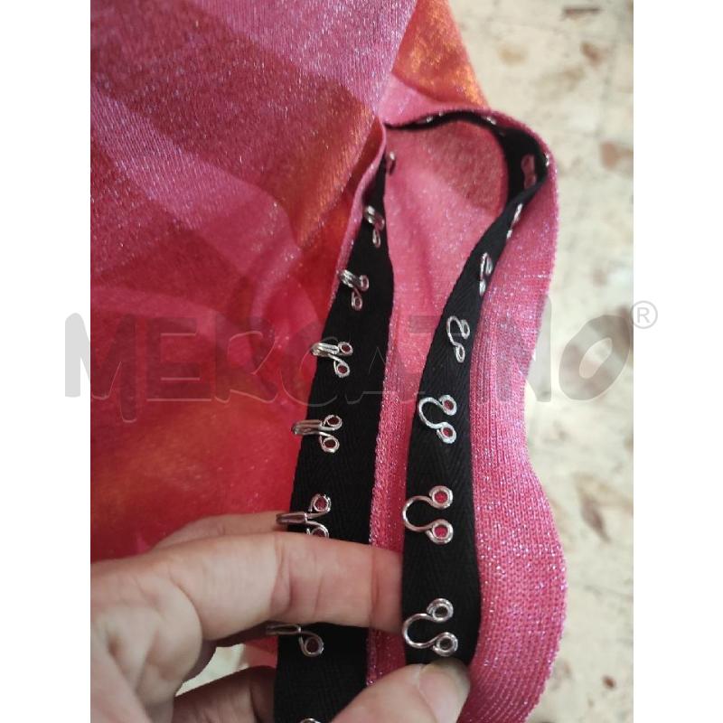 GONNA DIESEL ARANCIO FUCSIA CANGIANTE SPACCO GANCETTI TG. S | Mercatino dell'Usato Salerno torrione 2