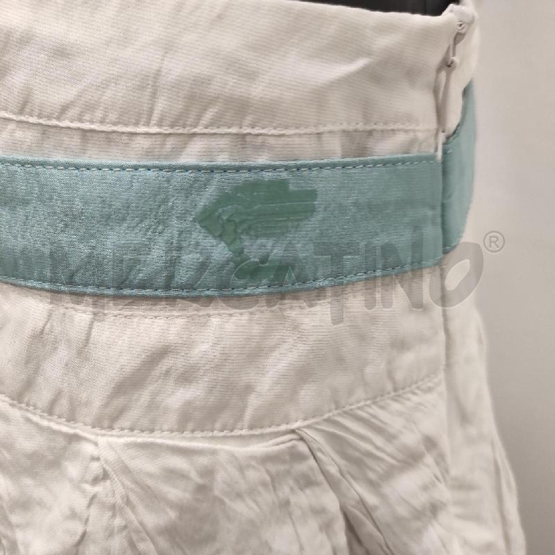 GONNA VERSACE BIANCA CINTURA CELESTE TG.44 | Mercatino dell'Usato Salerno torrione 1