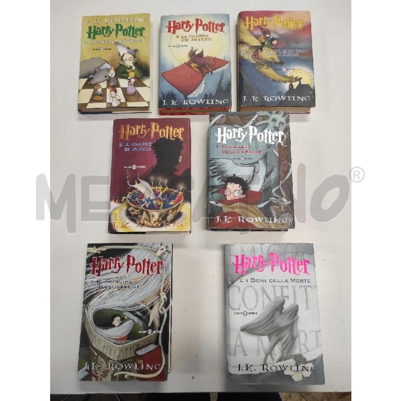 HARRY POTTER SERIE COMPLETA PRIMA EDIZIONE  | Mercatino dell'Usato Salerno torrione 1