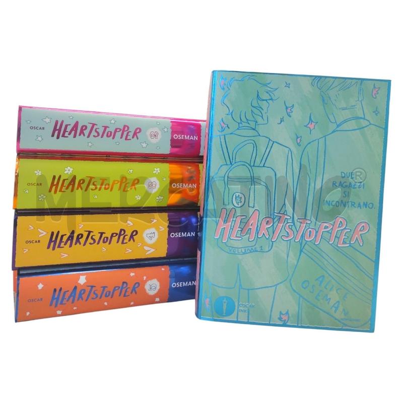 HEARTSTOPPER VOL. 1-5 | Mercatino dell'Usato Salerno torrione 1