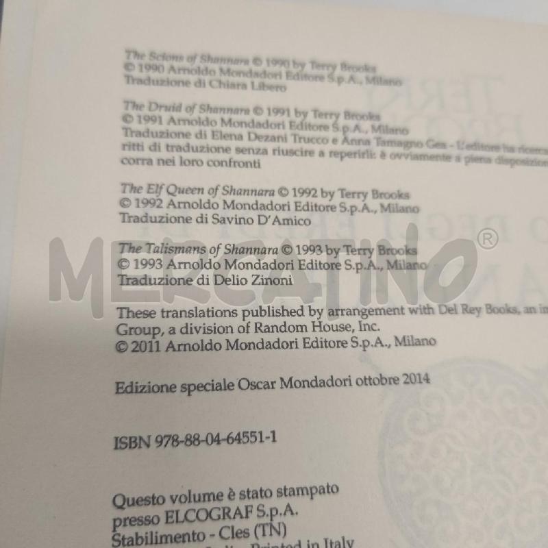 IL CICLO DEGLI EREDI DI SHANNARA | Mercatino dell'Usato Salerno torrione 2