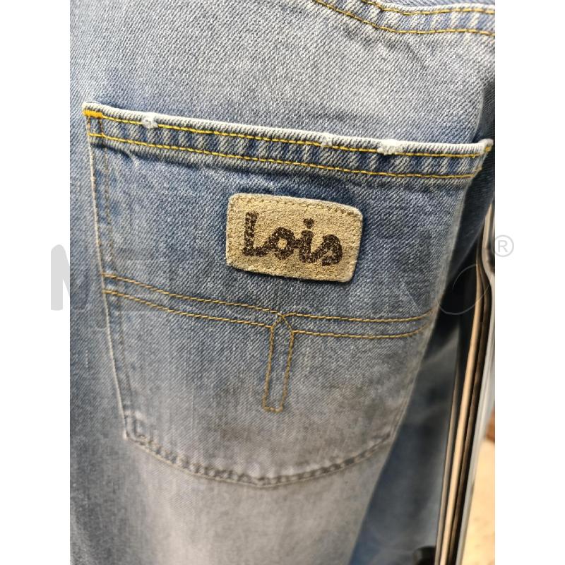 JEANS DONNA LOIS LAVAGGIO CHIARO WIDE LEG TG. 44 | Mercatino dell'Usato Salerno torrione 3