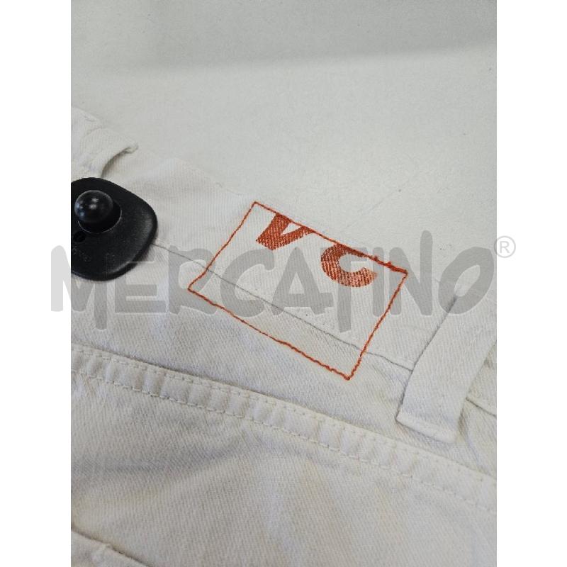 JEANS SHORTS UOMO DONDUP BIANCO DISTRESSED TG.34 | Mercatino dell'Usato Salerno torrione 3