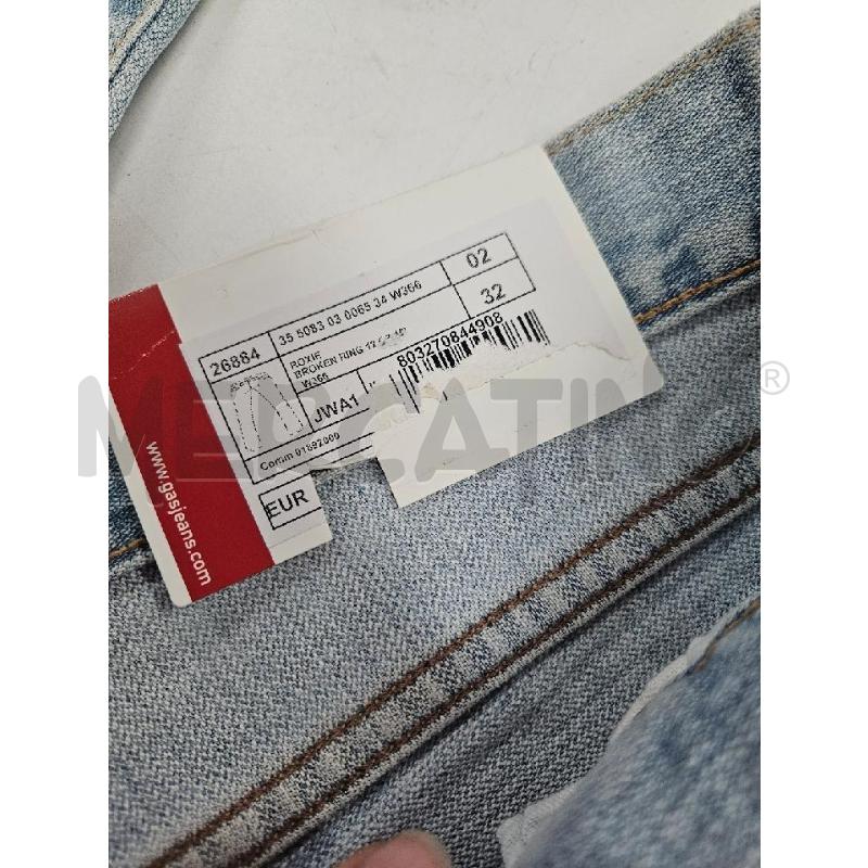 JEANS U GAS CHIARO NUOVO CARTELLINATO TG 32/46 | Mercatino dell'Usato Salerno torrione 3