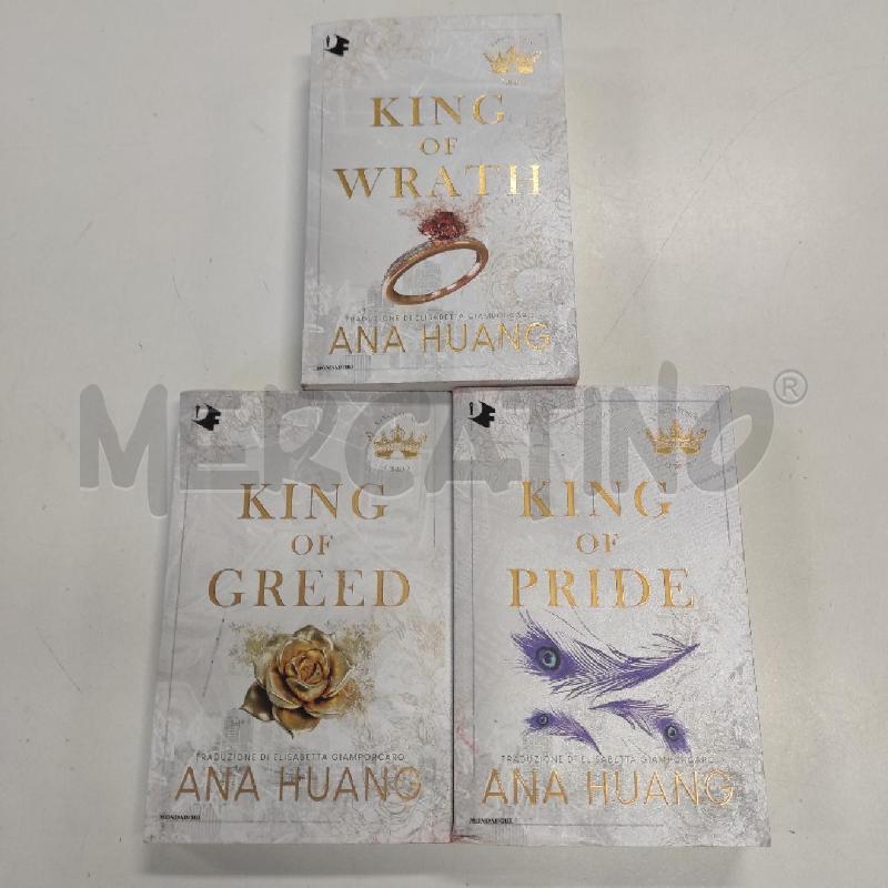 KING OF SIN  - ANA HUANG VOLUMI 1 2 3 | Mercatino dell'Usato Salerno torrione 1