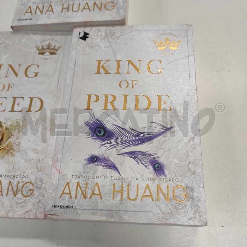 KING OF SIN  - ANA HUANG VOLUMI 1 2 3 | Mercatino dell'Usato Salerno torrione 4