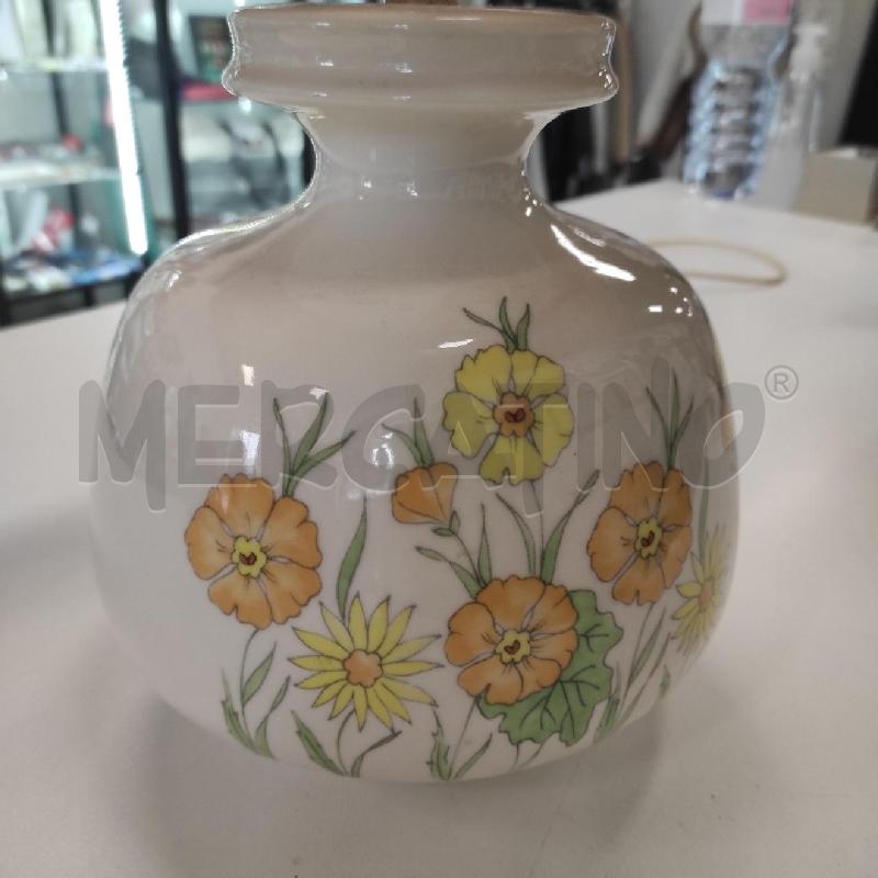 LAMPADA ERNESTINE BIANCA CON DECORO 919 | Mercatino dell'Usato Salerno torrione 2