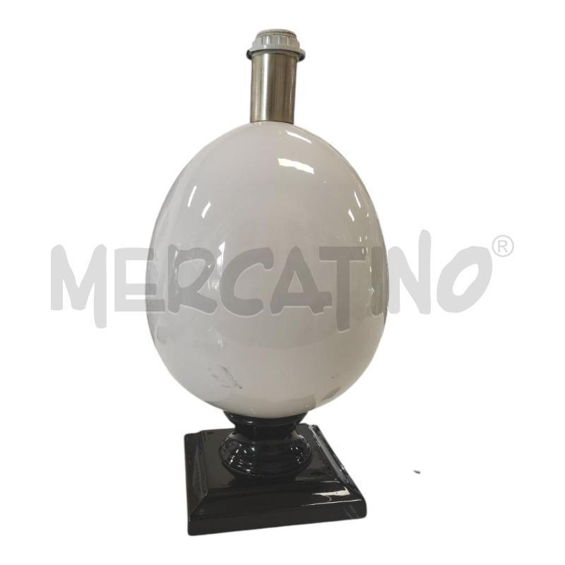 LAMPADA ERNESTINE BIANCA OVALE 45CM | Mercatino dell'Usato Salerno torrione 2