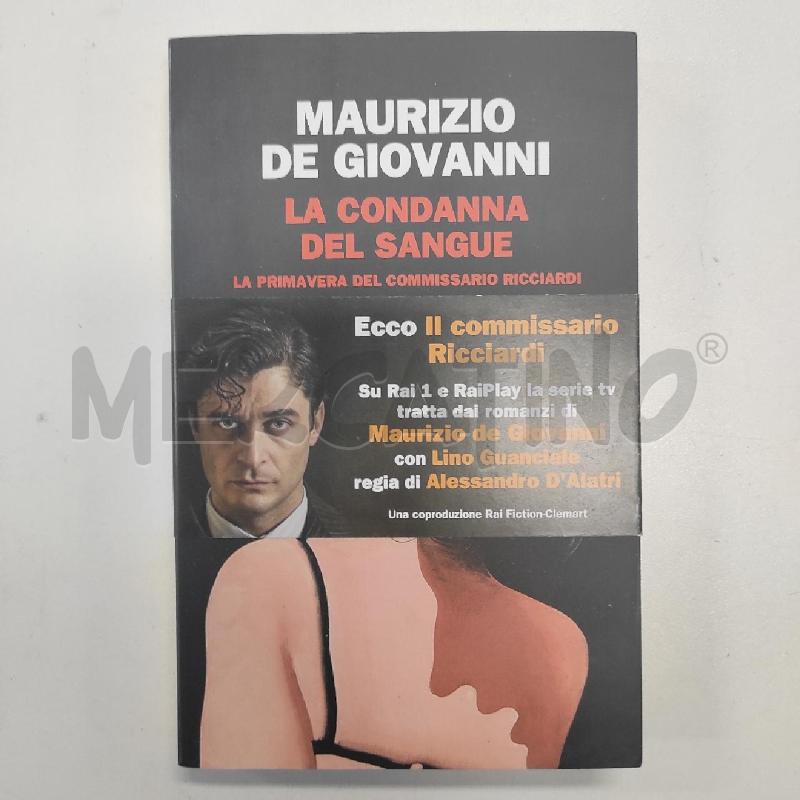 LA CONDANNA DEL SANGUE - DE GIOVANNI  | Mercatino dell'Usato Salerno torrione 1