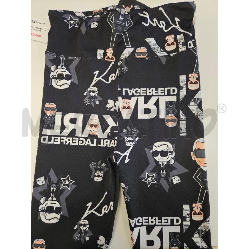 LEGGINGS DONNA KARL LAGERFELD NERO TG. S | Mercatino dell'Usato Salerno torrione 2