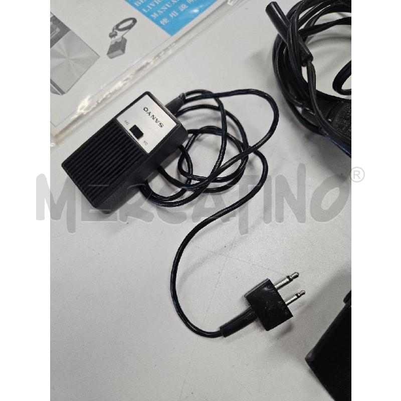 LETTORE MUSICASSETTE SANYO M 765 CON ACCESSORI  | Mercatino dell'Usato Salerno torrione 4