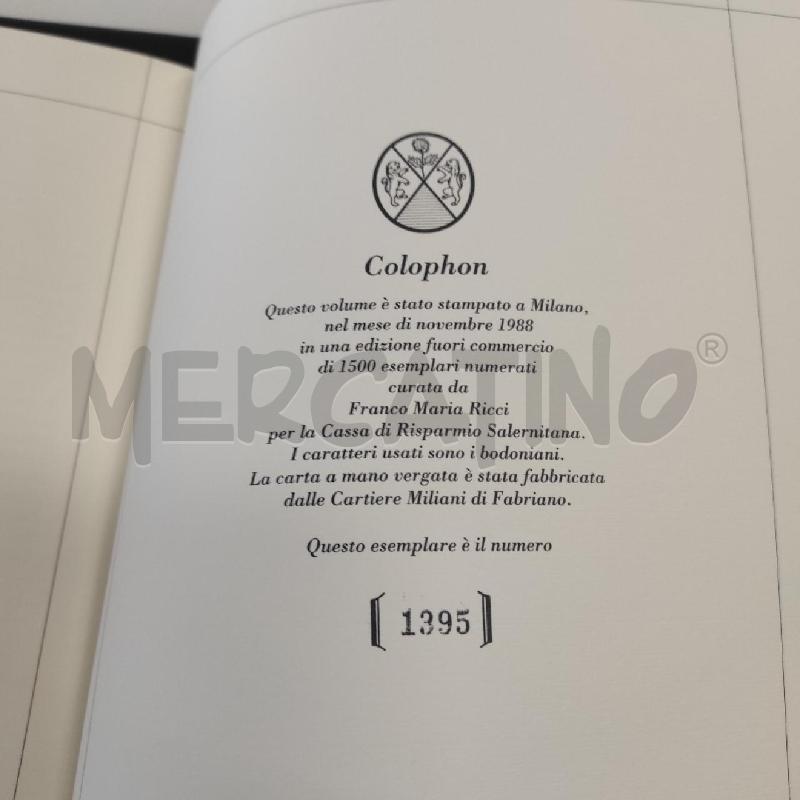 LIBRO LE PAROLE DIPINTE OMAGGIO AD ALFONSO GATTO | Mercatino dell'Usato Salerno torrione 3
