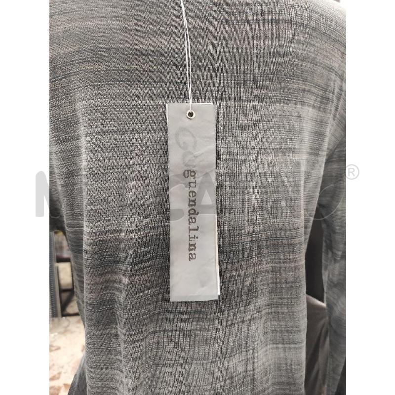 MAGLIA DONNA GUENDALINA GRIGIA A RIGHINE TG. 46 | Mercatino dell'Usato Salerno torrione 3