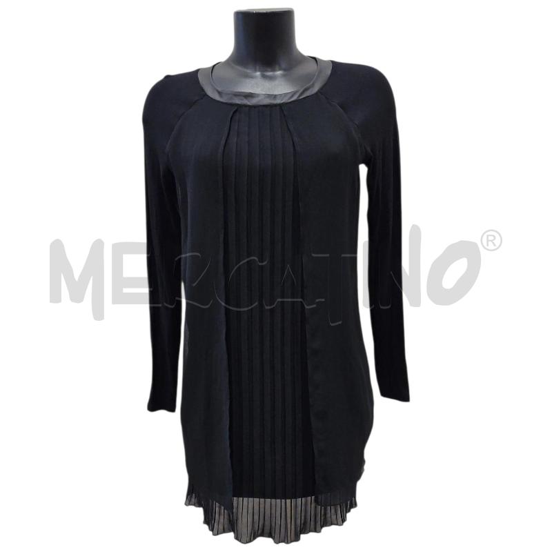 MAGLIA DONNA INTIMISSIMI NERA VELO PLISSETTATO TG. S | Mercatino dell'Usato Salerno torrione 1