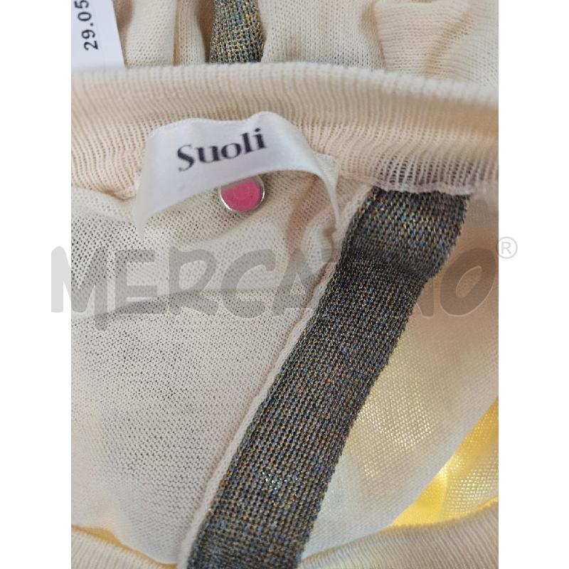 MAGLIA DONNA SUOLI BEIGE TG. 42 | Mercatino dell'Usato Salerno torrione 3