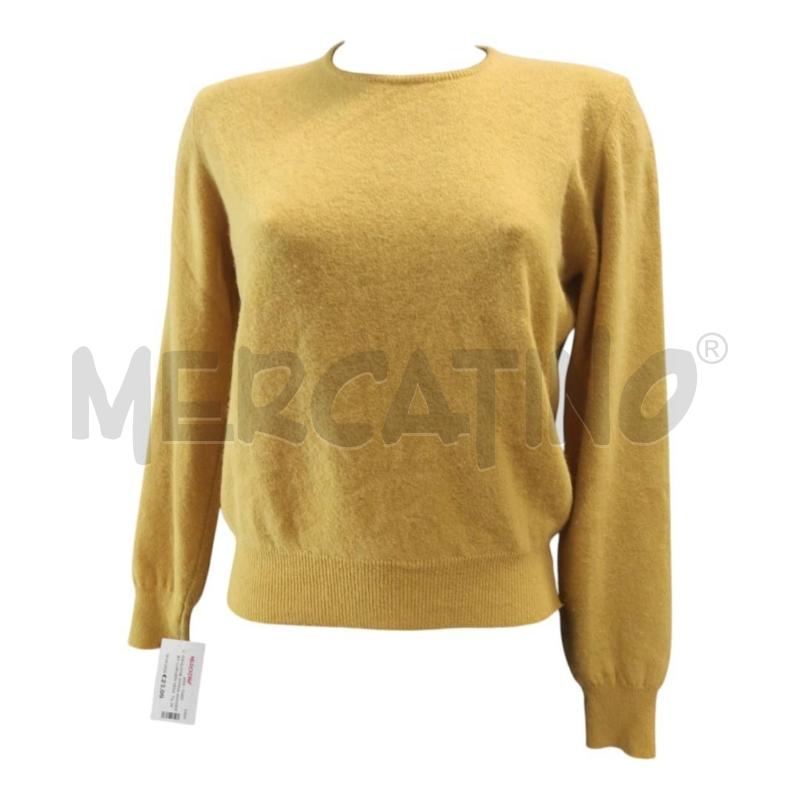 MAGLIONE DONNA ANSWER BY CORGERI SENAPE TG.50 | Mercatino dell'Usato Salerno torrione 1