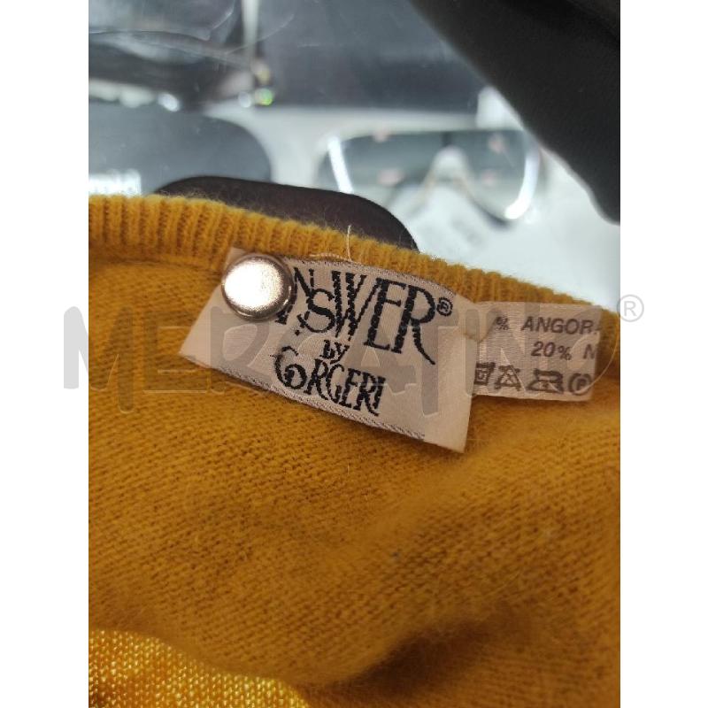 MAGLIONE DONNA ANSWER BY CORGERI SENAPE TG.50 | Mercatino dell'Usato Salerno torrione 3