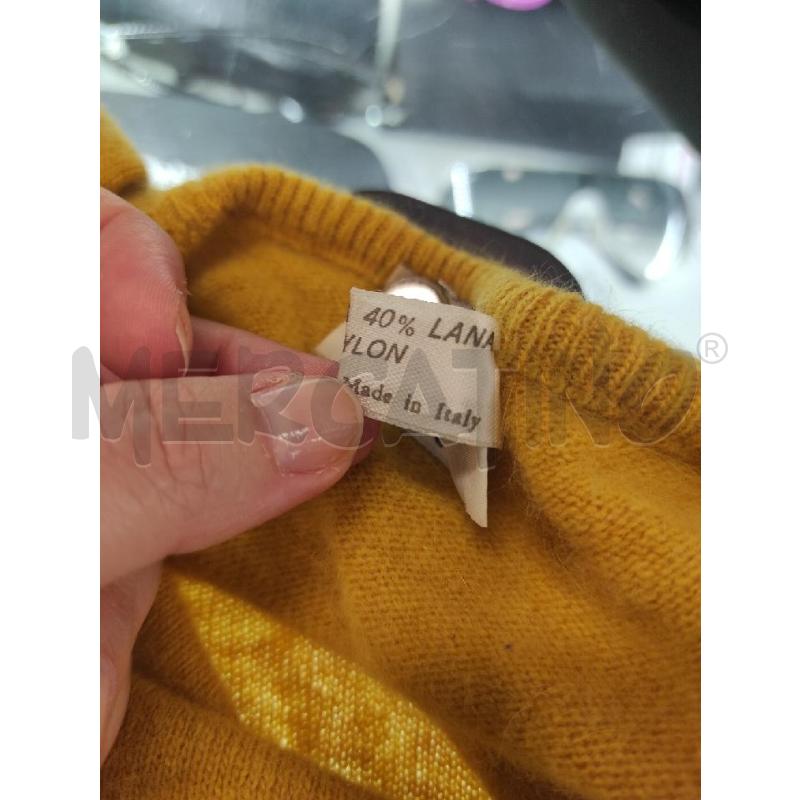 MAGLIONE DONNA ANSWER BY CORGERI SENAPE TG.50 | Mercatino dell'Usato Salerno torrione 4