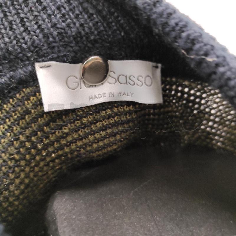 MAGLIONE UOMO GRAN SASSO BLU FANTASIE OCRA E VERDE TG, M | Mercatino dell'Usato Salerno torrione 2