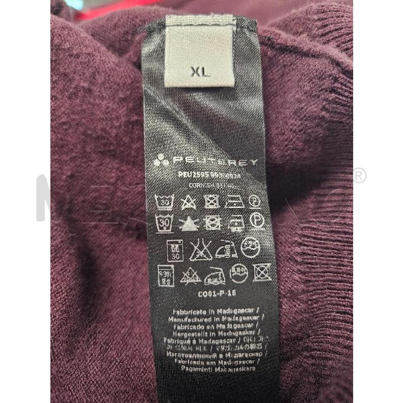 MAGLIONE UOMO PEUTEREY BORDEAUX TG. XL | Mercatino dell'Usato Salerno torrione 4