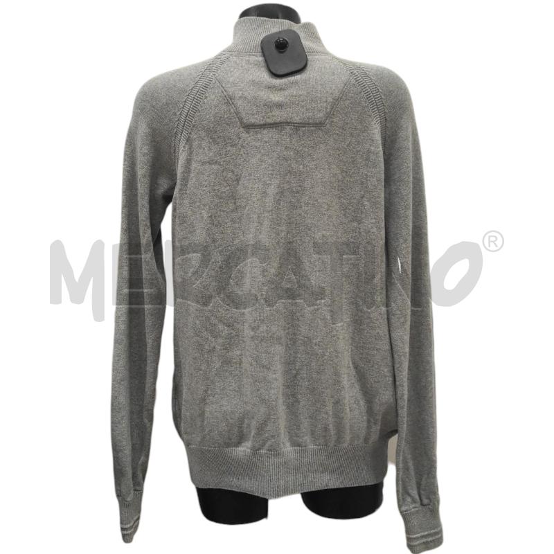MAGLIONE UOMO TIMBERLAND GRIGIO ZIP COTONE TG. L | Mercatino dell'Usato Salerno torrione 2