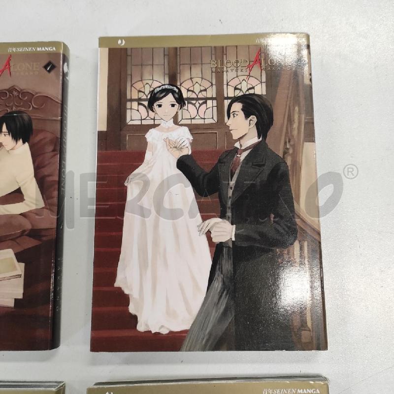 MANGA BLOOD ALONE 1-4 COMPLETO  | Mercatino dell'Usato Salerno torrione 3