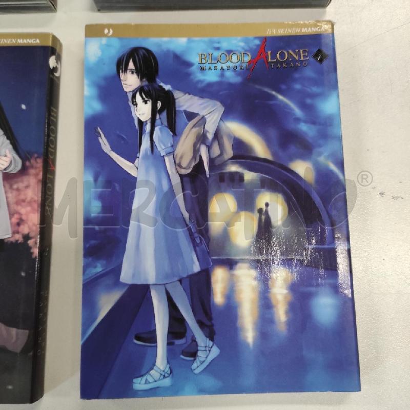 MANGA BLOOD ALONE 1-4 COMPLETO  | Mercatino dell'Usato Salerno torrione 5