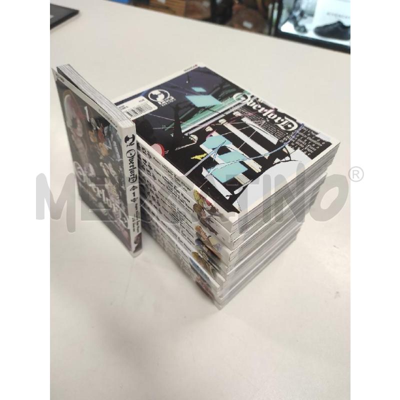 MANGA OVERLORD VOLUMI 1-15 | Mercatino dell'Usato Salerno torrione 2