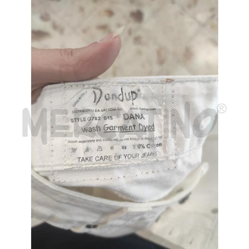 MINI GONNA DONDUP BIANCA TG. 40  | Mercatino dell'Usato Salerno torrione 2