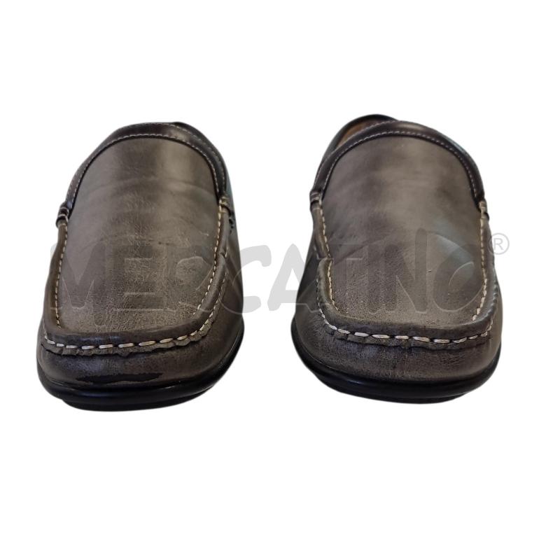 MOCASSINI PELLE UOMO LONGFORD PELLE GRIGIO TG.42 | Mercatino dell'Usato Salerno torrione 2