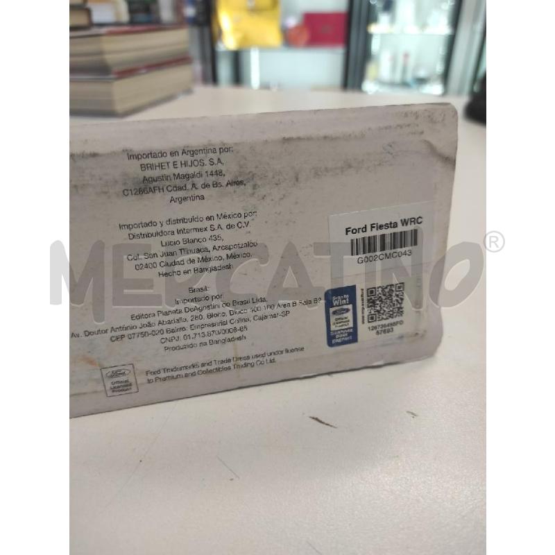 MODELLINO AUTO FORD FIESTA WRC 2017 RALLY ITALIA SARDEGNA | Mercatino dell'Usato Salerno torrione 4