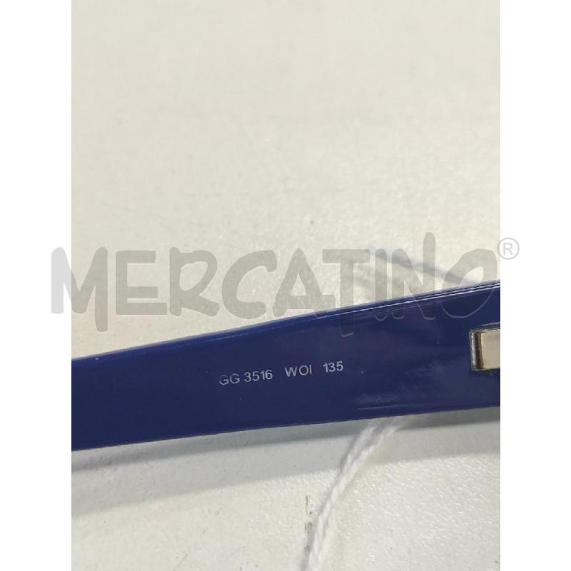 MONTATURA OCCHIALI GUCCI BLU | Mercatino dell'Usato Salerno torrione 4