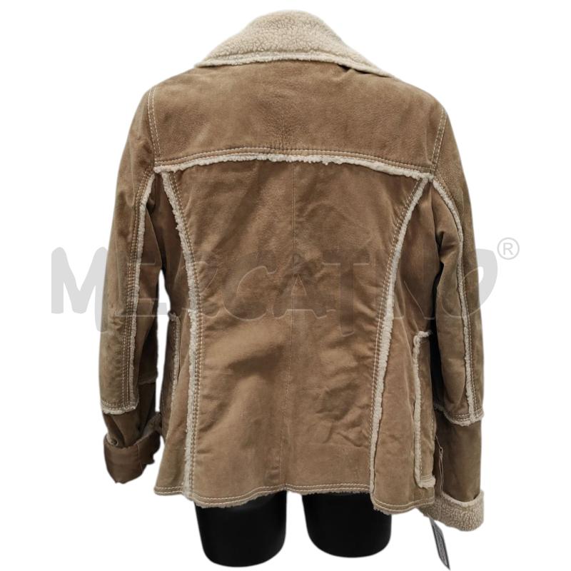 MONTONE DONNA CONBIPEL MARRONE TG. 44 | Mercatino dell'Usato Salerno torrione 2