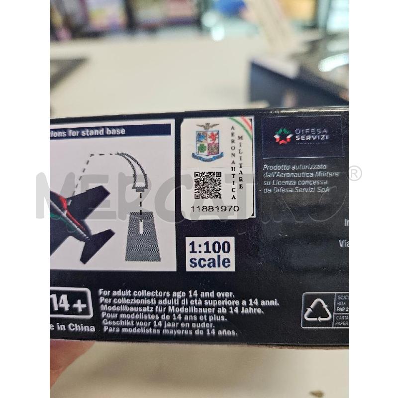 M-346 PAN (PROGETTO LEONARDO) NUOVA LIVREA FRECCE TRICOLORI 1:100 ITALERI AEREI MODELLINO NUOVO | Mercatino dell'Usato Salerno torrione 5