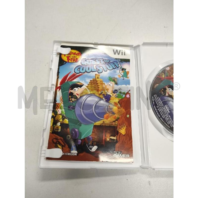 NINTENDO WII PHINEAS & FERB QUEST FOR COOL STUFF COMPLETO | Mercatino dell'Usato Salerno torrione 2