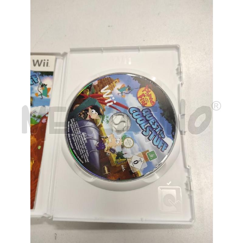 NINTENDO WII PHINEAS & FERB QUEST FOR COOL STUFF COMPLETO | Mercatino dell'Usato Salerno torrione 3