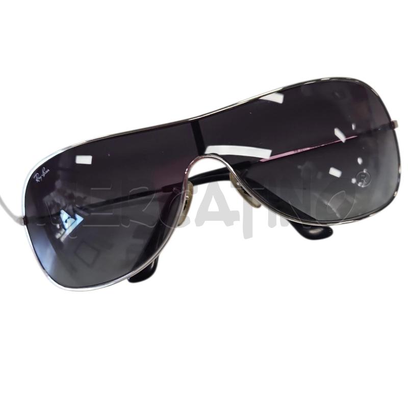 OCCHIALI UOMO RAYBAN SFUM GRIGIO SILVER 3211 SMALL | Mercatino dell'Usato Salerno torrione 1