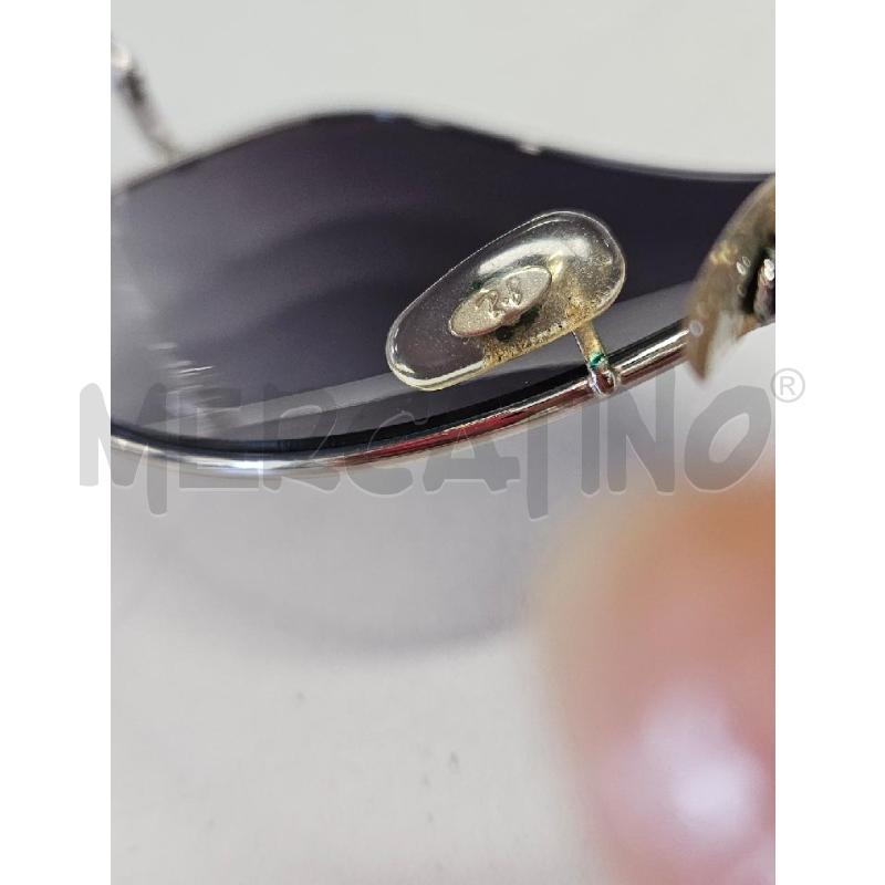 OCCHIALI UOMO RAYBAN SFUM GRIGIO SILVER 3211 SMALL | Mercatino dell'Usato Salerno torrione 3