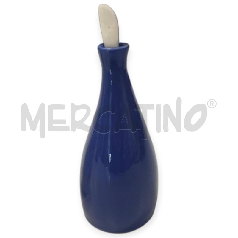 OLIERA ERNESTINE BLU CON TAPPINO BIANCO  | Mercatino dell'Usato Salerno torrione 1