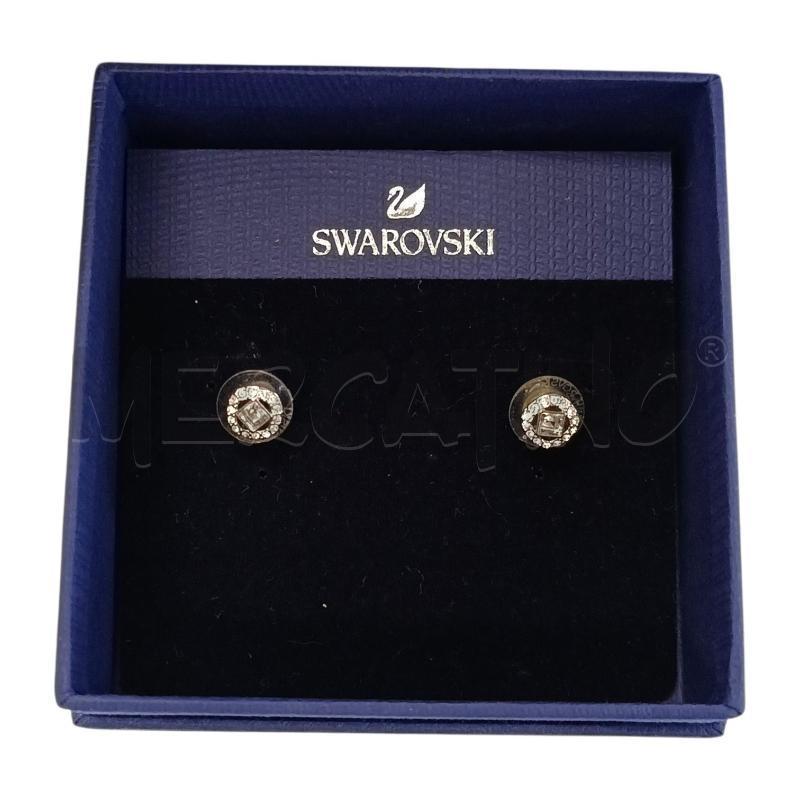 ORECCHINI SWAROVSKI BIANCHI  | Mercatino dell'Usato Salerno torrione 1
