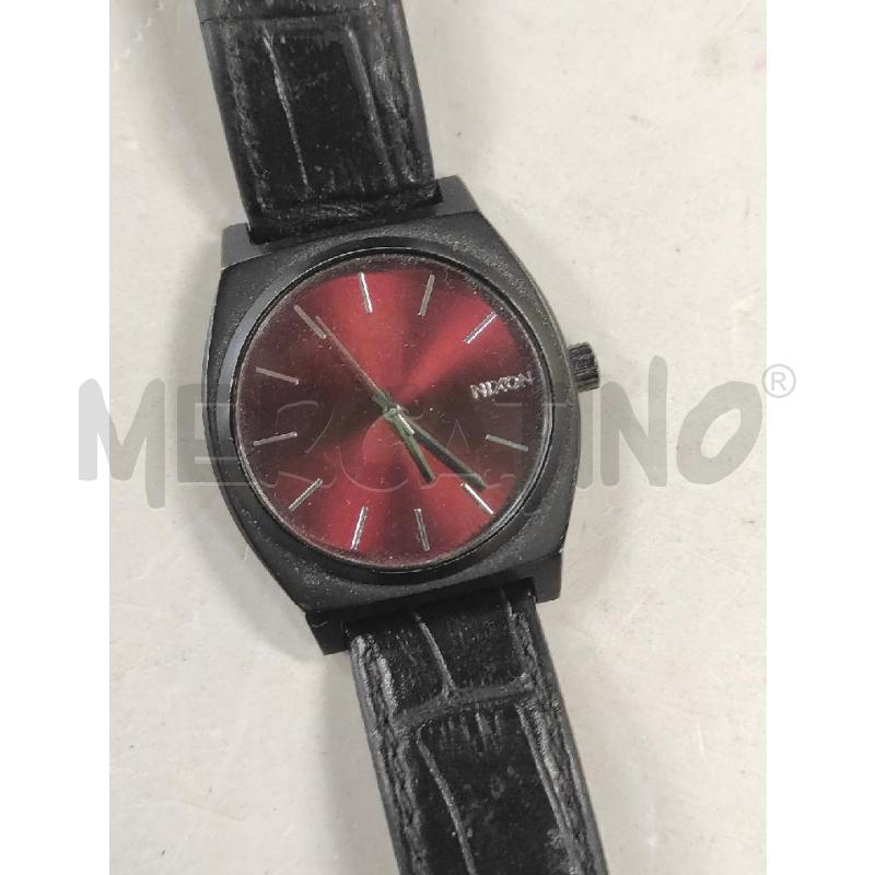 OROLOGIO DA POLSO NIXON NERO CINTURINO DA SOSTITUIRE | Mercatino dell'Usato Salerno torrione 2