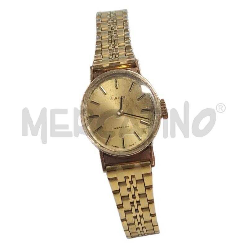 OROLOGIO DA POLSO TISSOT QUADRANTE OVALE CINTURINO METALLO | Mercatino dell'Usato Salerno torrione 1