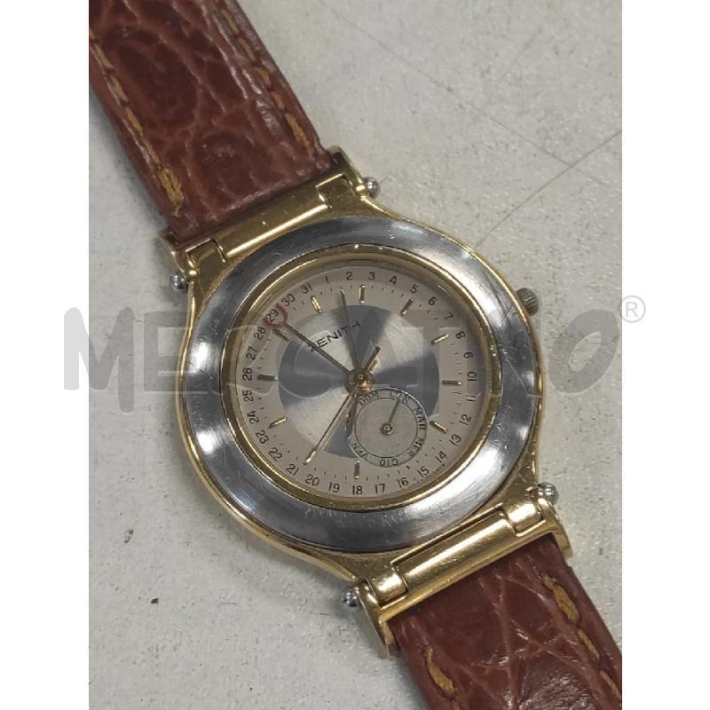 OROLOGIO DA POLSO ZENITH AL QUARZO CON GHIERA ACCIAIO  | Mercatino dell'Usato Salerno torrione 2