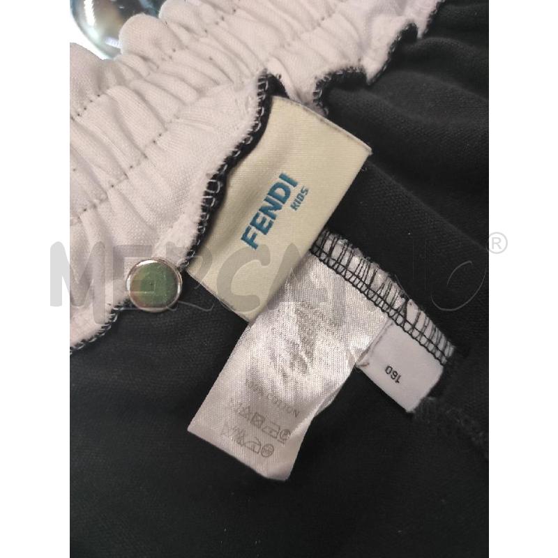 PANTALONE BAMBINO FENDI KIDS NERO FASCIA ZUCCA TG. 160 | Mercatino dell'Usato Salerno torrione 3