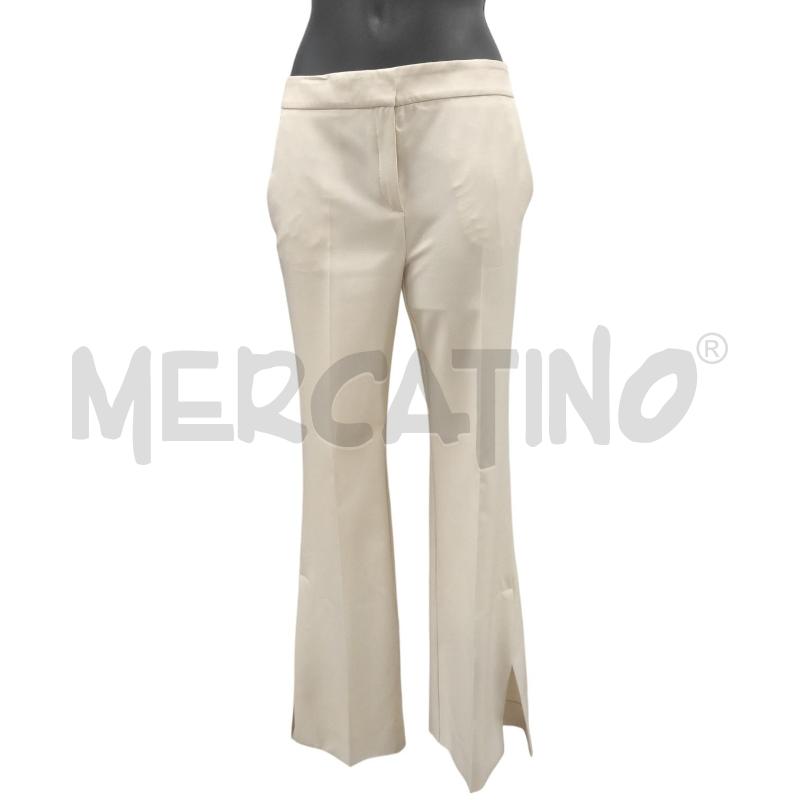PANTALONE DONNA EMME MARELLA BEIGE TG. 42 | Mercatino dell'Usato Salerno torrione 1