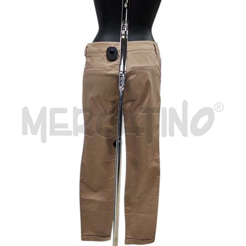 PANTALONE DONNA EMME MARELLA MARRONCINO TG. 42 | Mercatino dell'Usato Salerno torrione 2
