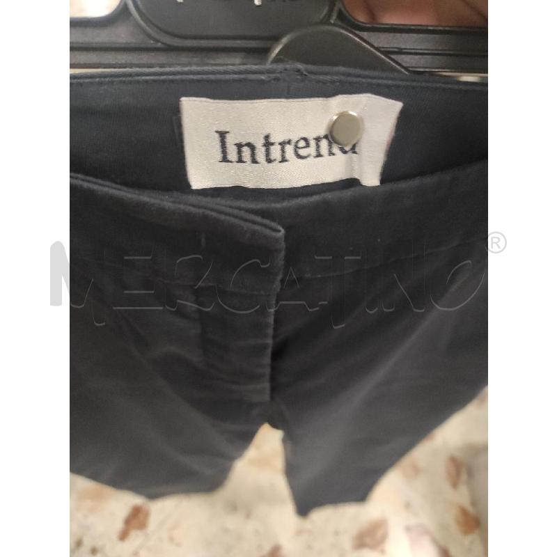 PANTALONE DONNA INTREND BLU TG. 40 | Mercatino dell'Usato Salerno torrione 2
