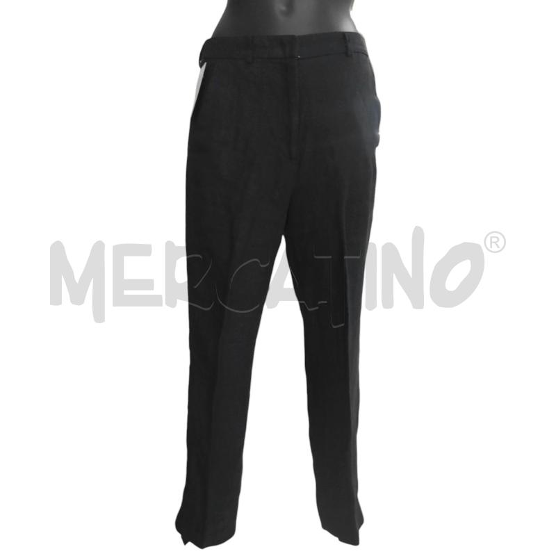 PANTALONE DONNA INTREND NERO LINO TG. 40 | Mercatino dell'Usato Salerno torrione 1