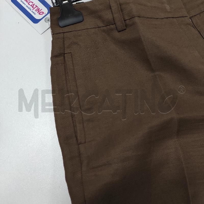 PANTALONE DONNA LUISA SPAGNOLI MARRONE TG. 40 | Mercatino dell'Usato Salerno torrione 3