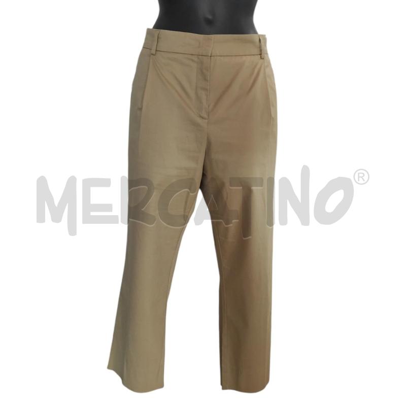 PANTALONE DONNA MARELLA BEIGE TG. 48 | Mercatino dell'Usato Salerno torrione 1